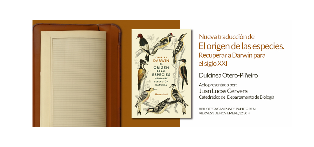 La nueva traducción de ‘El origen de las especies’ de Darwin se presenta mañana en la UCA