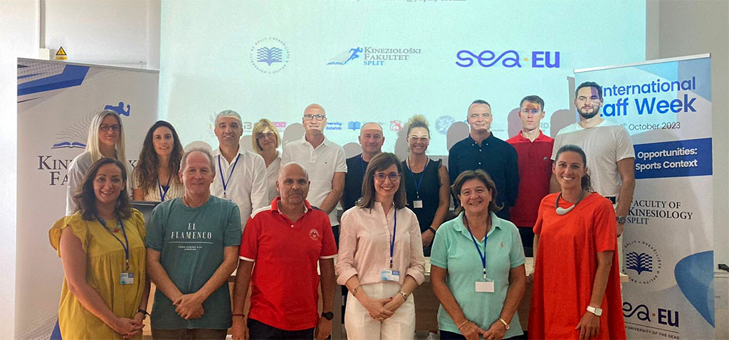 La UCA participa en la I ‘International Staff Week’ sobre Deportes de SEA-EU en la Universidad de Split