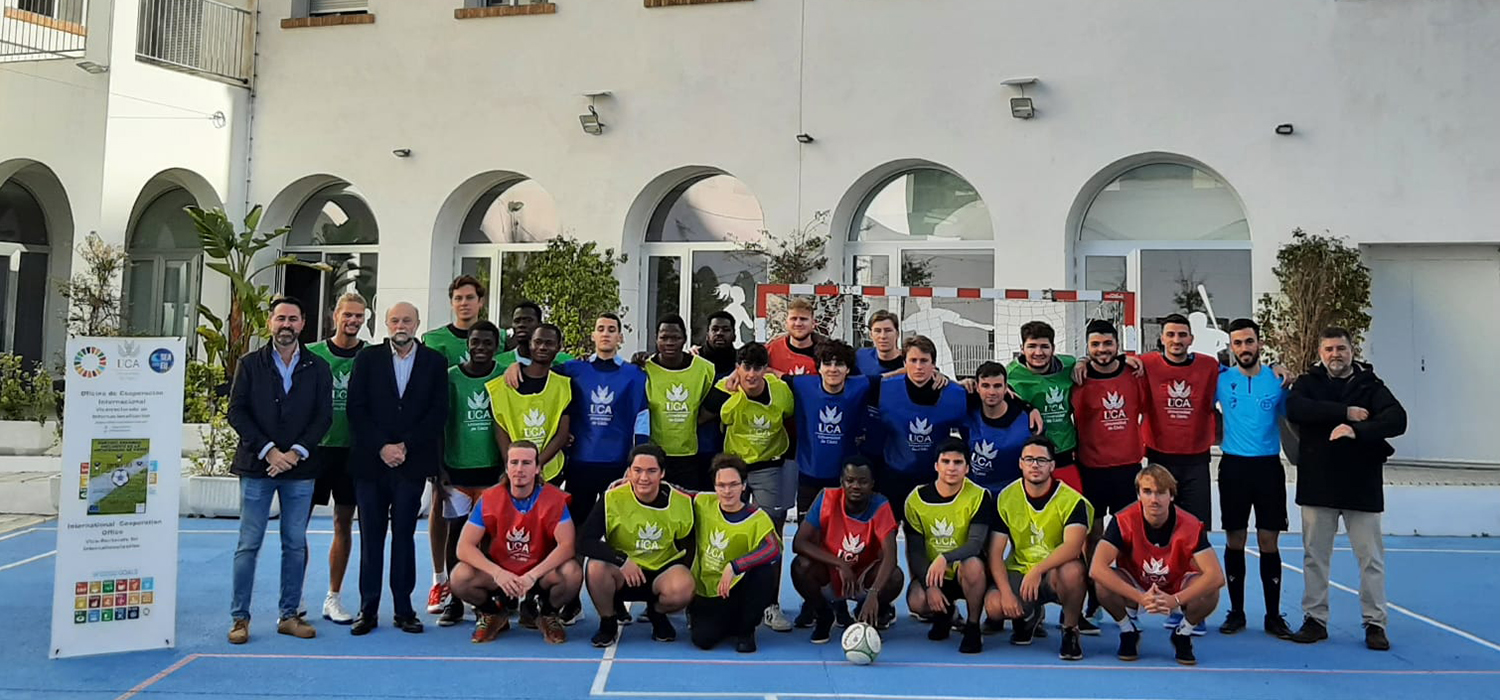 La UCA celebra un torneo de Fútbol Erasmus Inclusivo en el Día Internacional de los Derechos Humanos