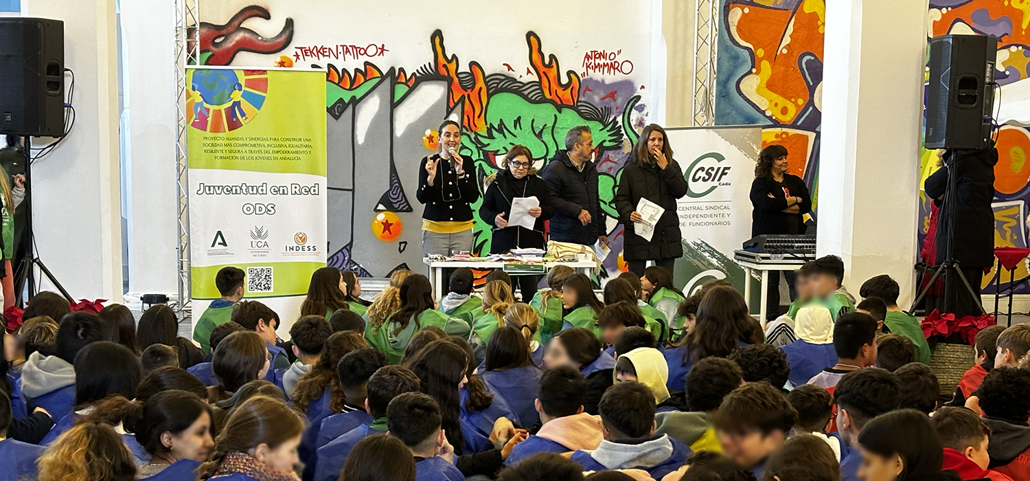 500 jóvenes participan en la II Feria Agenda 2030 de Cooperación al Desarrollo y Voluntariado Internacional en Cádiz