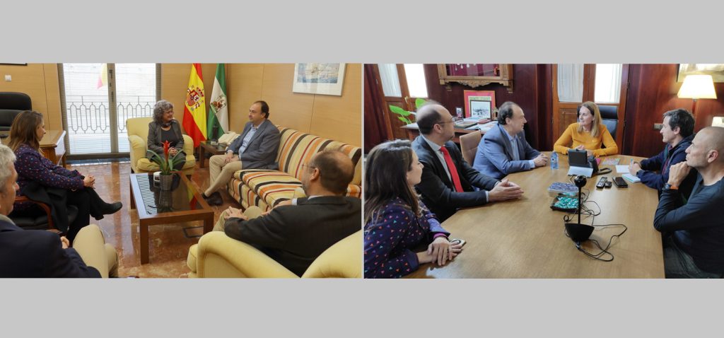 El rector de la UCA se reúne con la subdelegada del Gobierno de España y la alcaldesa de Puerto Real