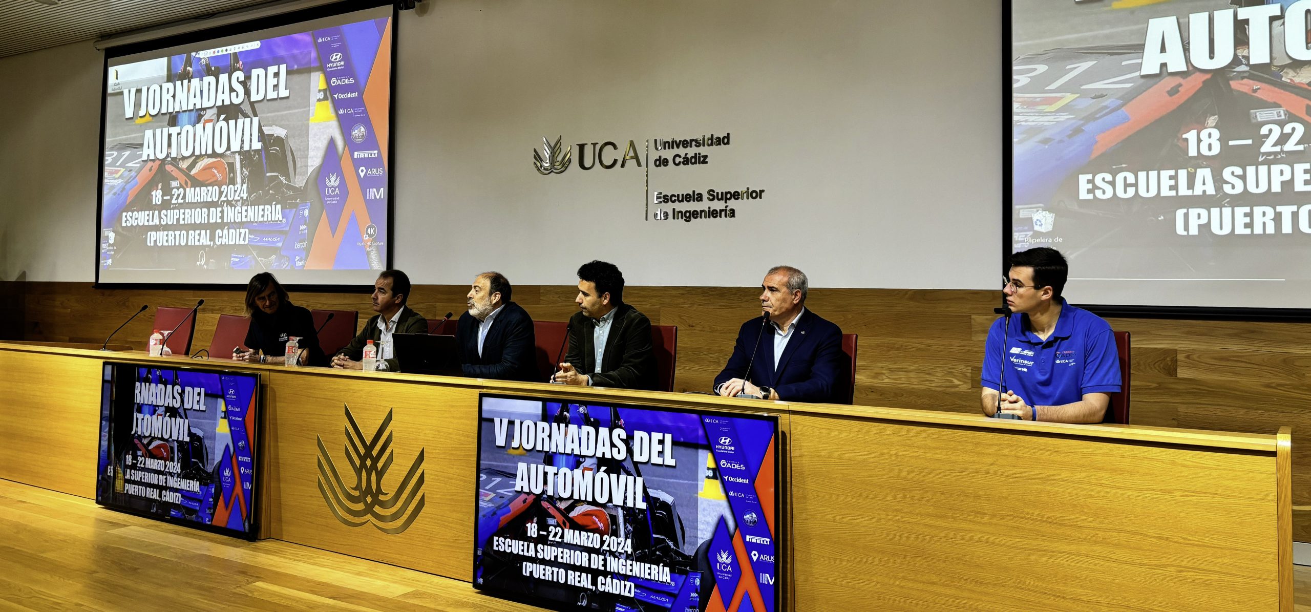 La Escuela Superior de Ingeniería de la Universidad de Cádiz inaugura las V Jornadas del Automóvil
