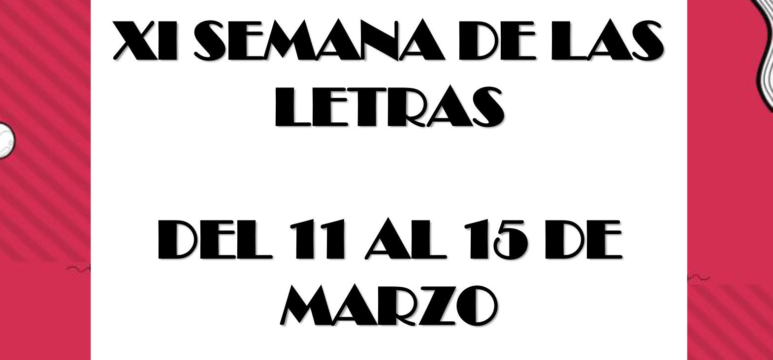 Clausura XI Semana de las Letras