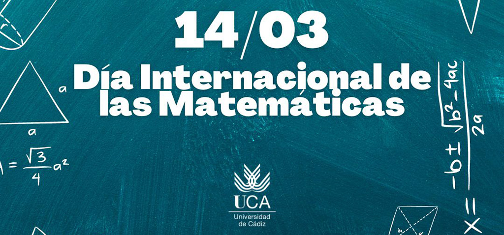 La Universidad de Cádiz celebra el Día Internacional de las Matemáticas con diversas acciones en redes sociales