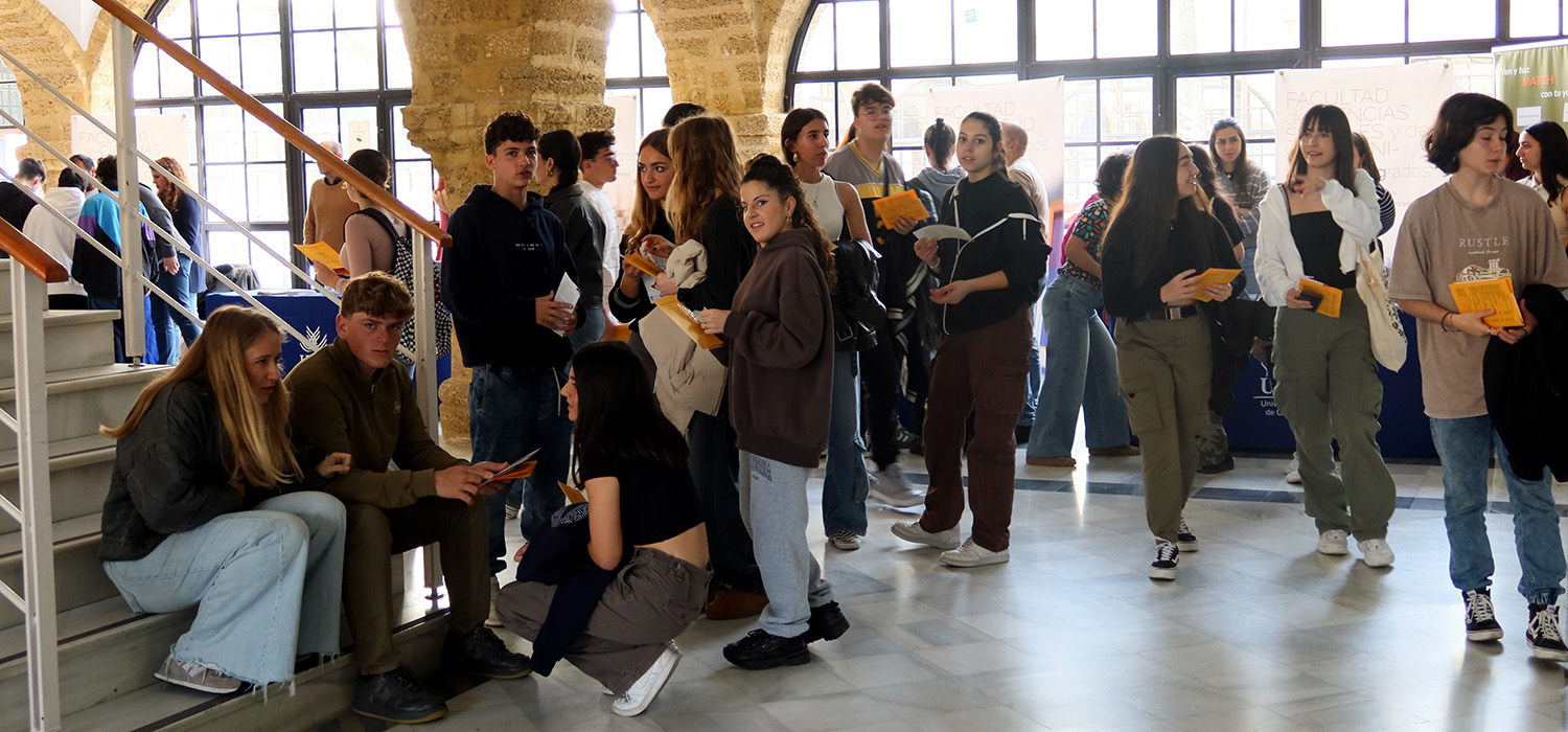 Las XIV Jornadas de Orientación Universitaria de la UCA reúnen a más de 4.450 jóvenes en el Campus de Cádiz
