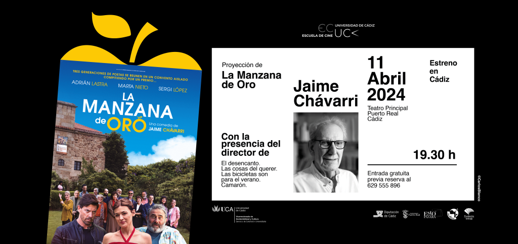 Jaime Chávarri, esta tarde en las Presencias Cinematográficas de la UCA