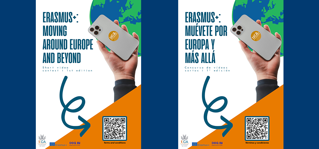 La UCA convoca el concurso de vídeos cortos ‘Erasmus+: Muévete por Europa y más allá’
