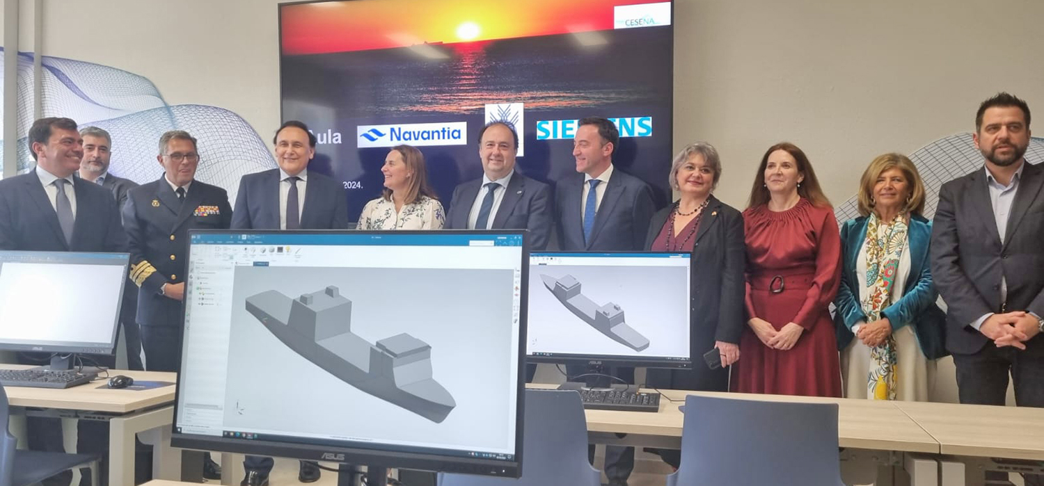 UCA, Siemens y Navantia se unen para crear el Aula Naval 5.0 con las últimas tecnologías en diseño y construcción de buques