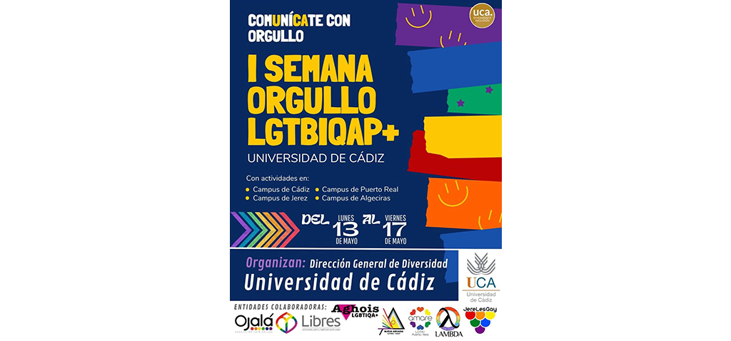 La UCA impulsa la I Semana Orgullo LGTBIQAP+