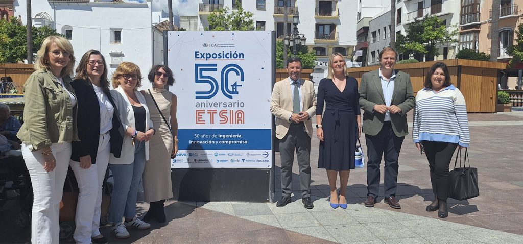 La UCA conmemora el 50.º aniversario de la ETSIA con una exposición en la Plaza Alta de Algeciras