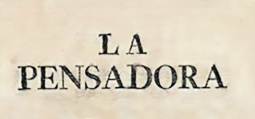 I edición de las ‘Tertulias de la Pensadora’