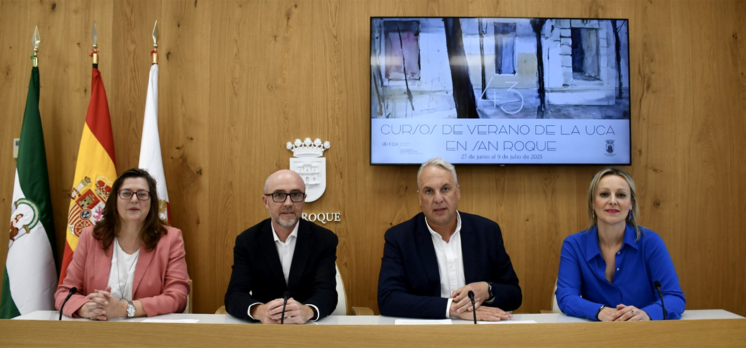 La 43ª edición de los Cursos de Verano de la UCA en San Roque contará con la participación de Ian Gibson o Pepa Bueno