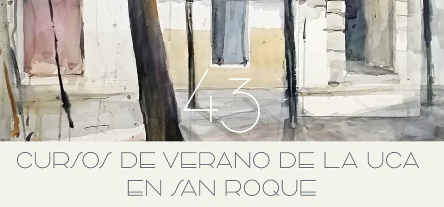 Lorenzo Silva y Carmen Calvo participan la próxima semana en dos de los Cursos de Verano de San Roque