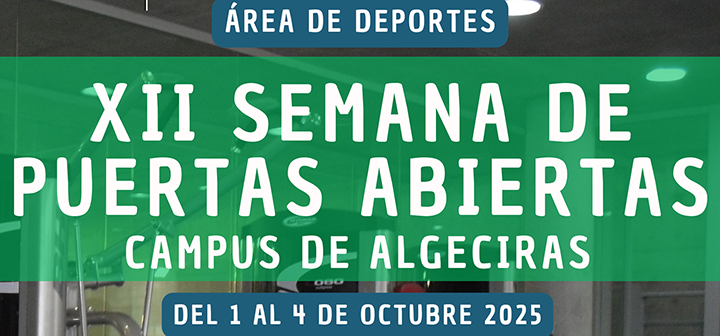 XII Semana de Puertas Abiertas del Área de Deportes del Campus Bahía de Algeciras