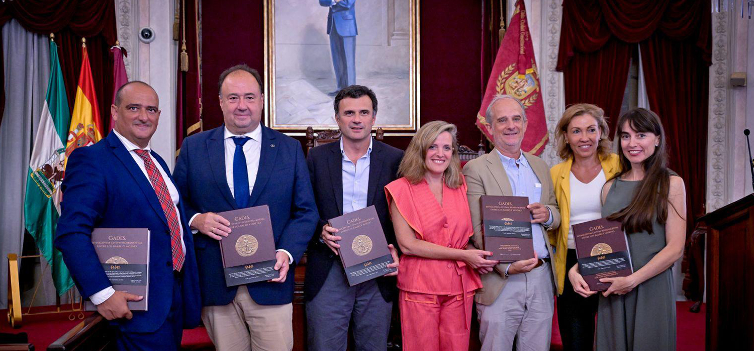 La UCA y el Ayuntamiento de Cádiz presentan la monografía oficial sobre la Gades romana