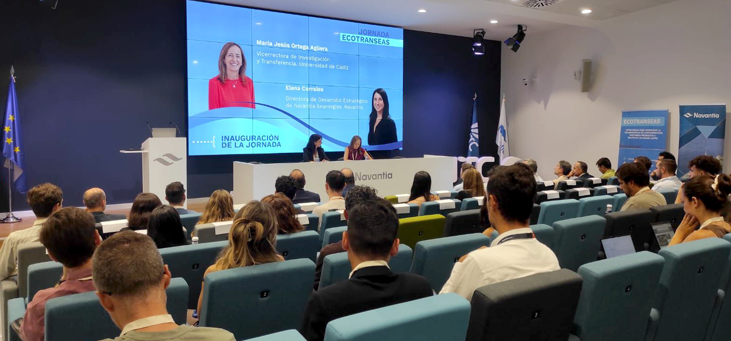 La Universidad de Cádiz impulsa la Jornada ECOTRANSEAS sobre gestión sostenible de aguas portuarias en colaboración con Navantia