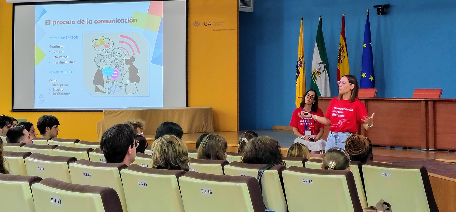 El Servicio de Atención Psicológica y Psicopedagógica de la UCA coordina el Proyecto Acompáñame 2025/26 de tutorización entre iguales