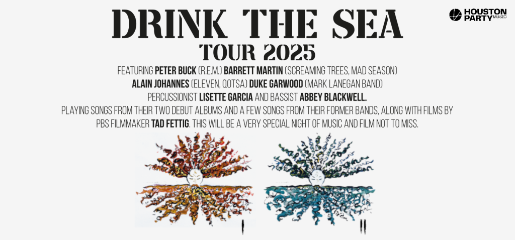 El supergrupo Drink The Sea, nuevo proyecto de Peter Buck (R.E.M.), visitará el ciclo Campus Rock Cádiz