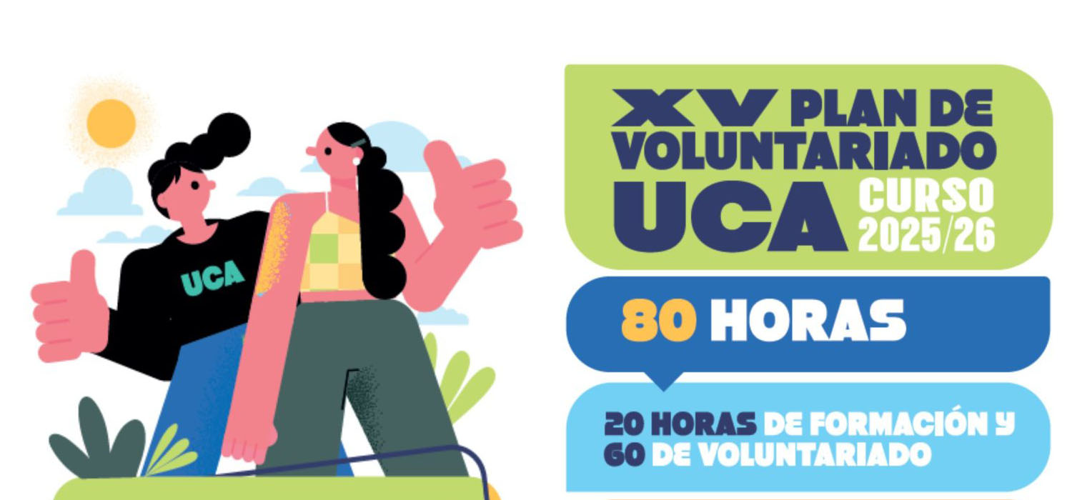 Abierta la inscripción para el XV Plan de Voluntariado UCA