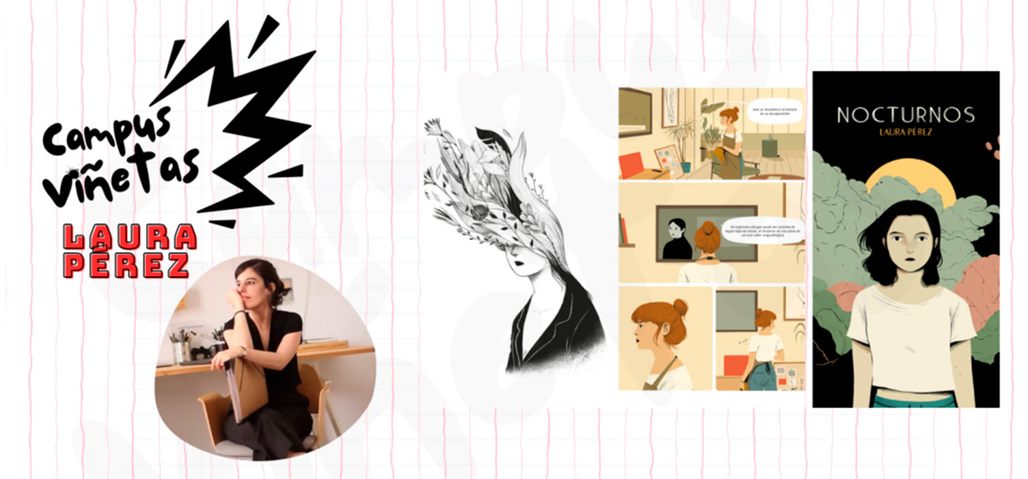 La ilustradora Laura Pérez visita el ciclo ‘Campus Viñetas’ en el Campus de Cádiz
