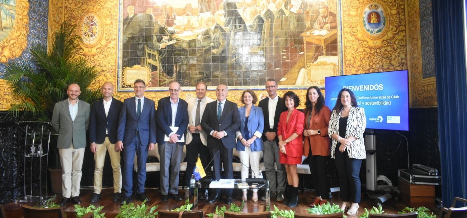 La Cátedra Telefónica de la Universidad de Cádiz celebra una jornada centrada en la economía azul y la sostenibilidad
