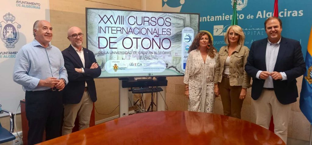 La Universidad de Cádiz y el Ayuntamiento de Algeciras presentan la XXVIII edición de sus Cursos de Otoño