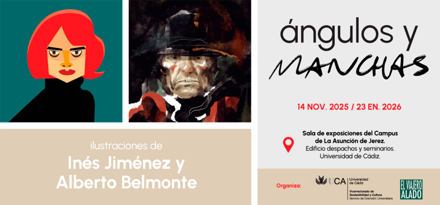 Inauguración de la exposición ‘Ángulos y Manchas’ en el Campus de Jerez