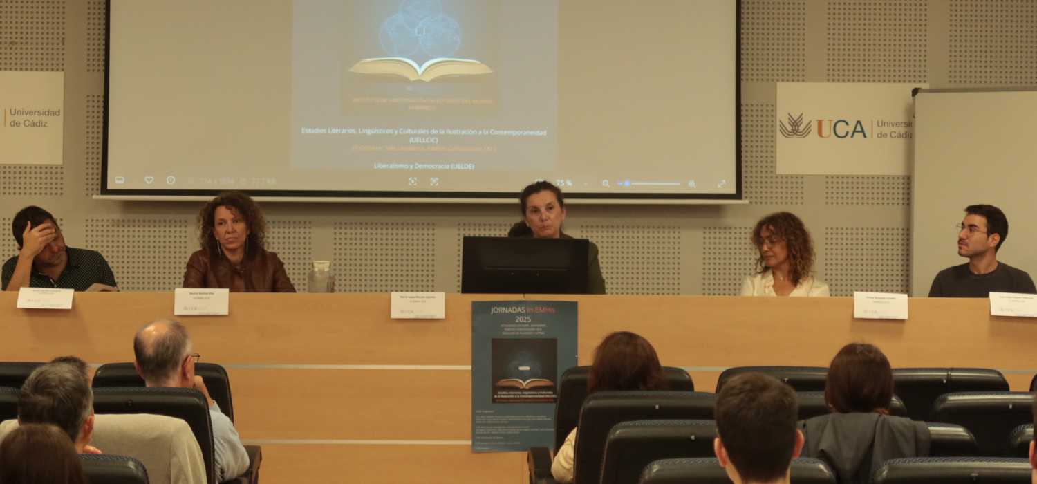 Poesía e investigación contra los estereotipos, en la primera de las jornadas del In-EMHis 2025 de la Universidad de Cádiz