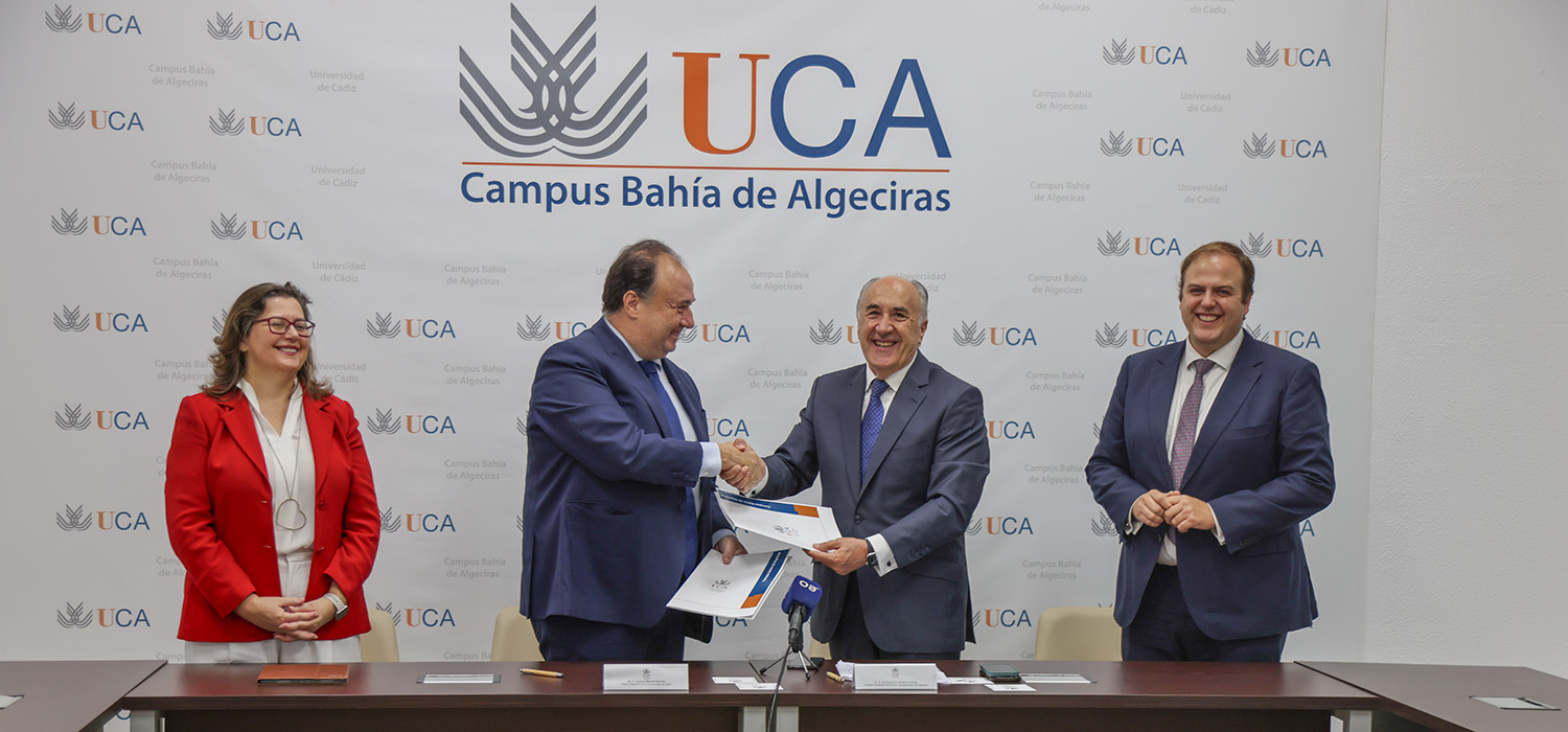 La UCA y el Ayuntamiento de Algeciras renuevan su colaboración para celebrar actividades formativas hasta el curso académico 2027/28