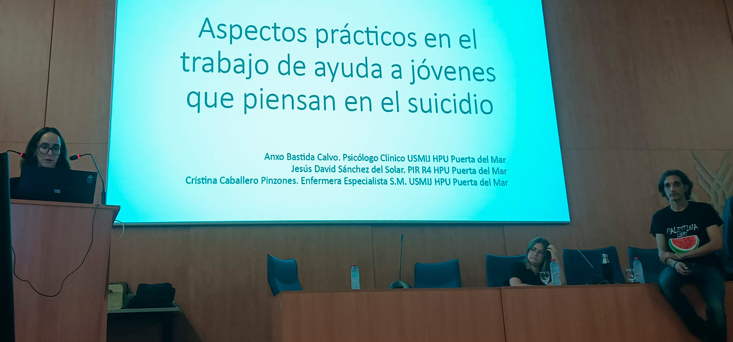 La comunidad universitaria recibe formación para prevenir la conducta suicida en jóvenes