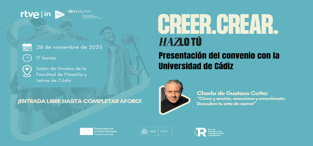 Jornada ‘Creer. Crear. Hazlo tú’, en Filosofía y Letras de Cádiz