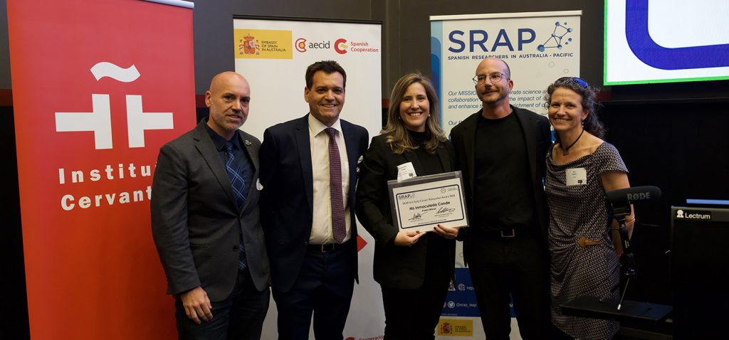 Una antigua alumna de la UCA, distinguida en Australia con un premio internacional a su trayectoria investigadora