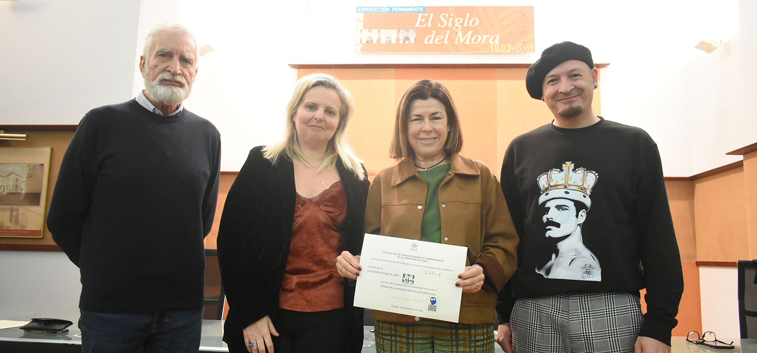 La I Subasta de Arte en beneficio de Autismo Cádiz impulsada por la UCA recauda 2.674 euros