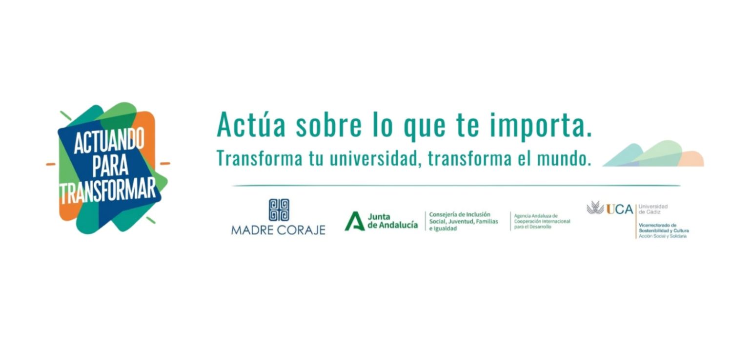 La UCA impulsa los Seminarios de Formación Solidaria ‘Actuando para Transformar’ dentro de la XII Escuela de Solidaridad