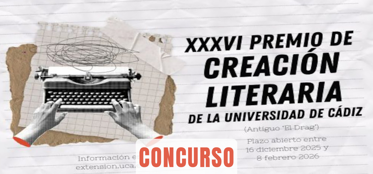 XXXVI Premio de Creación Literaria de la Universidad de Cádiz