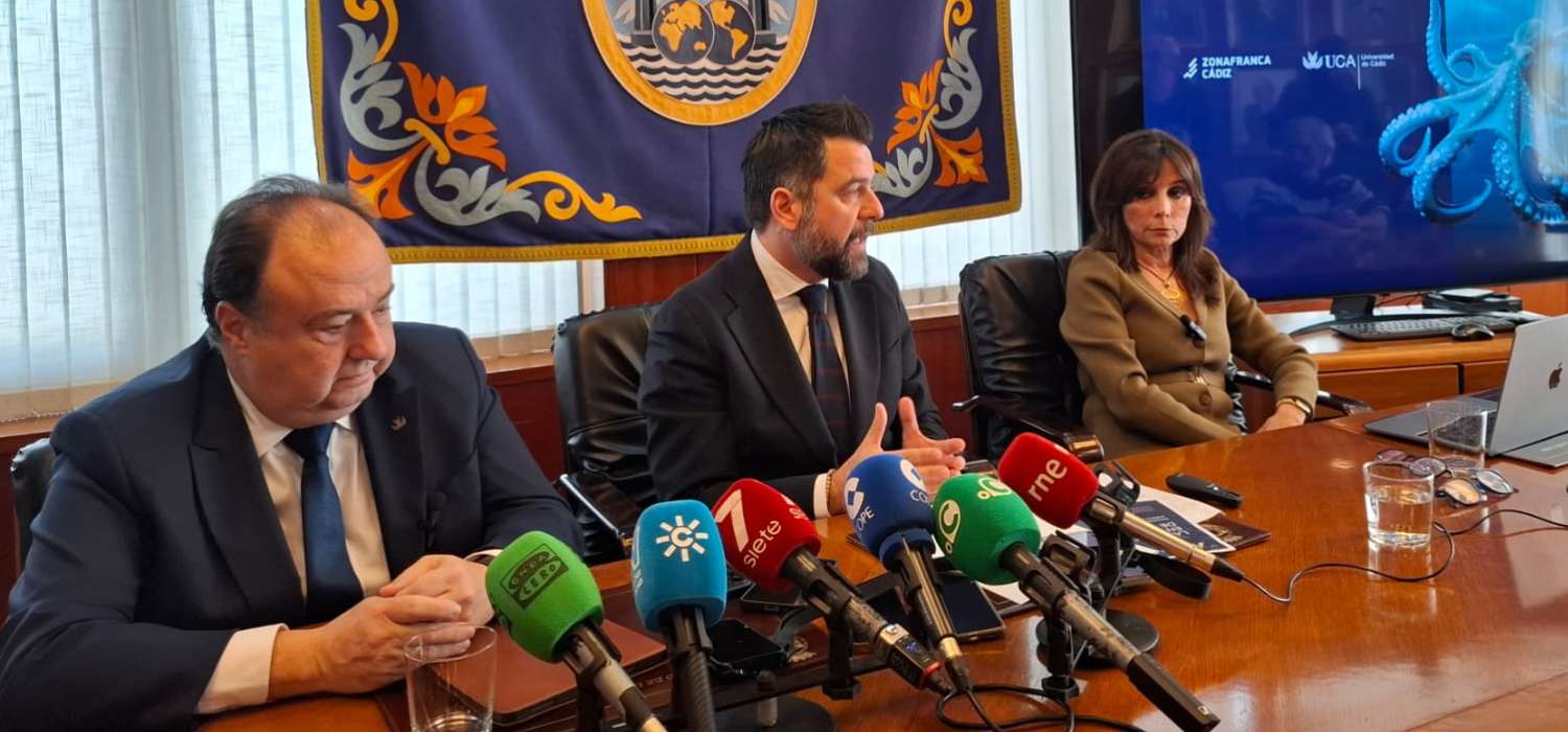 Universidad de Cádiz y Zona Franca presentan un estudio que confirma el potencial de la economía azul en la provincia