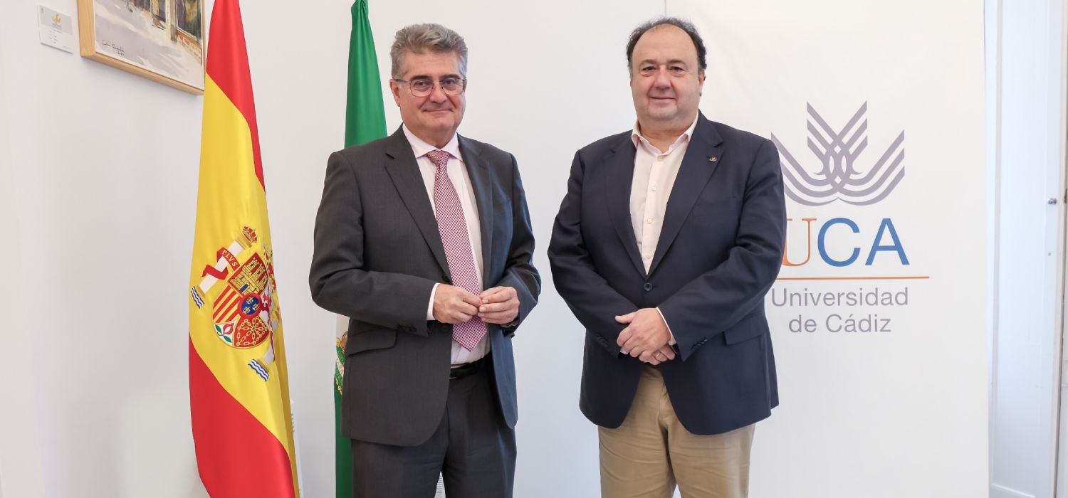 Primera reunión entre el rector y el nuevo responsable de la Secretaría General de Universidades de Andalucía
