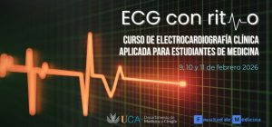 Alumnos de Medicina reciben una formación intensiva para interpretar el electrocardiograma en con...