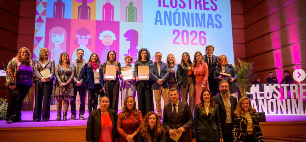 María Rosa Durán y Gloria Espigado, reconocidas en ‘Ilustres Anónimas 2026’