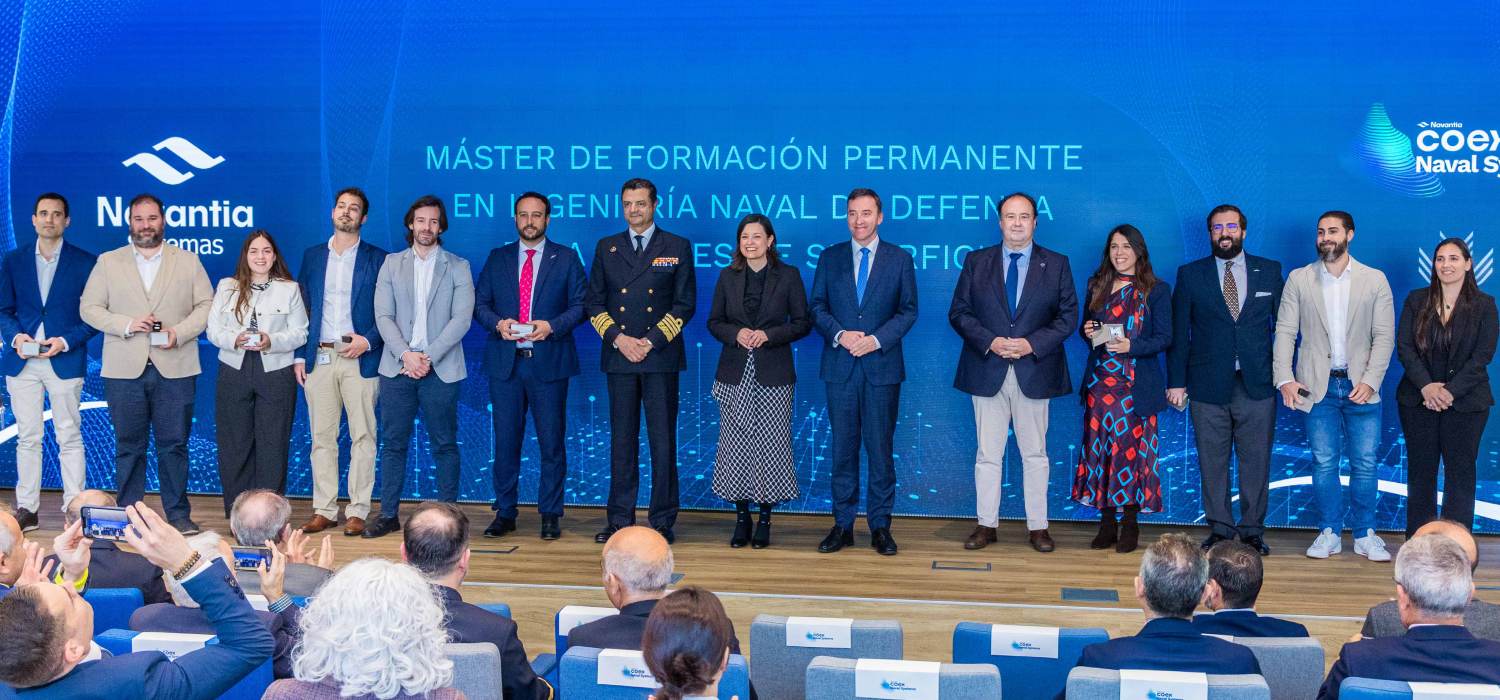 La UCA y Navantia clausuran la primera edición del Máster en Ingeniería Naval de Defensa para Buques de Superficie