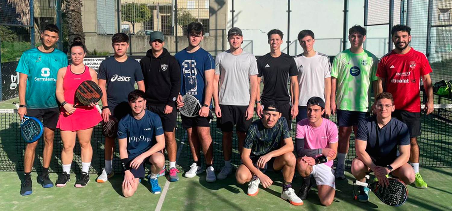 El Campus Bahía de Algeciras celebra el VI Torneo de Pádel con la participación de ocho parejas
