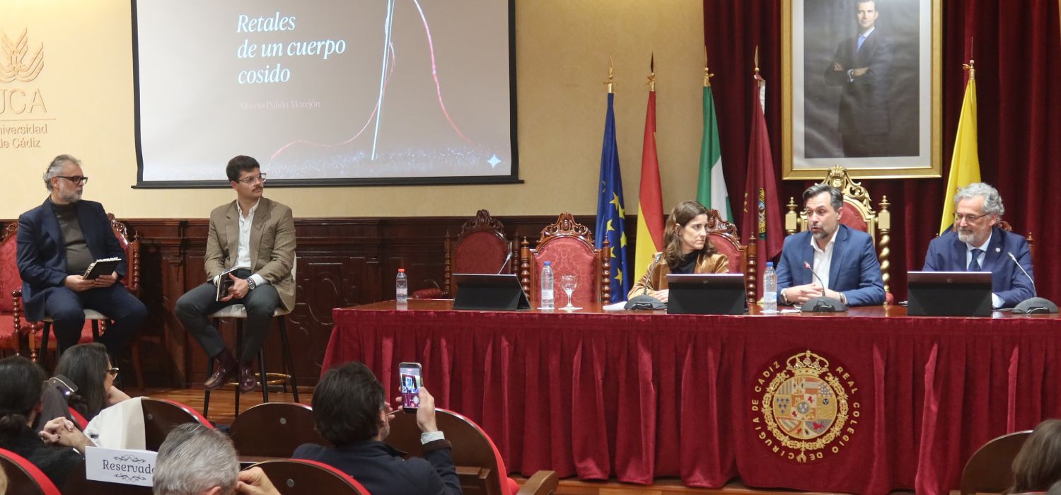 La Facultad de Medicina acoge la presentación del poemario ‘Retales de un cuerpo cosido’, de Alberto Pulido