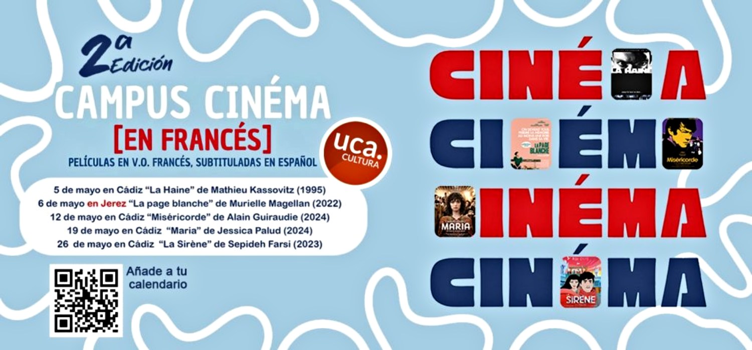 La Universidad de Cádiz impulsa la segunda edición de ‘Campus Cinéma [en francés]’ tras el éxito de su estreno en 2025