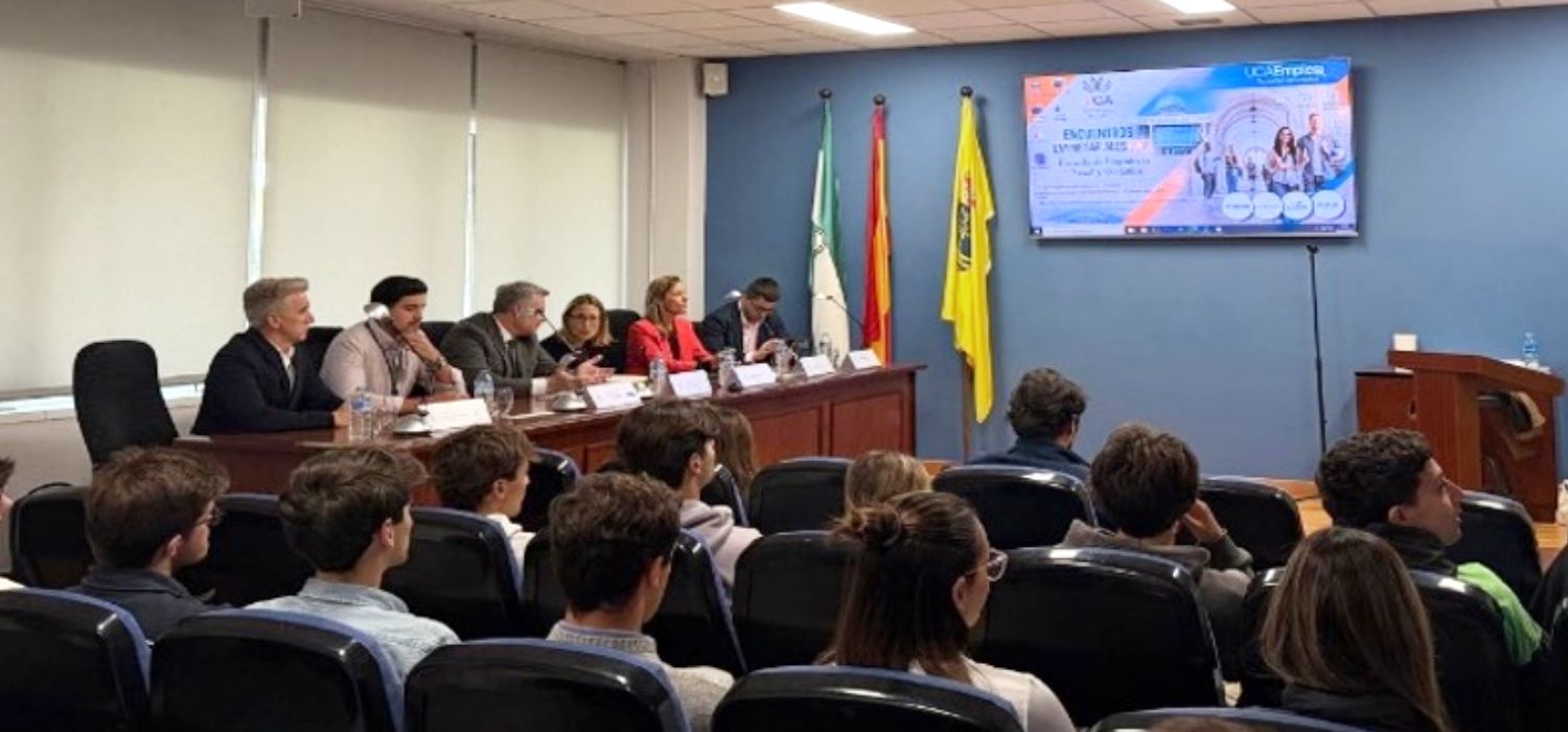 La UCA cierra su programa de Encuentros Empresariales en la Escuela de Ingeniería Naval y Oceánica