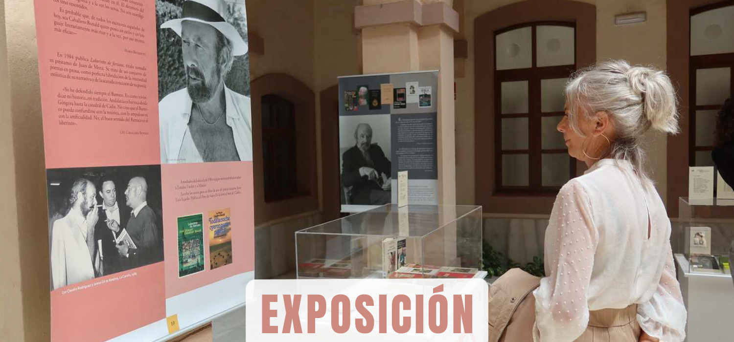 Exposición sobre Caballero Bonald en Filosofía y Letras