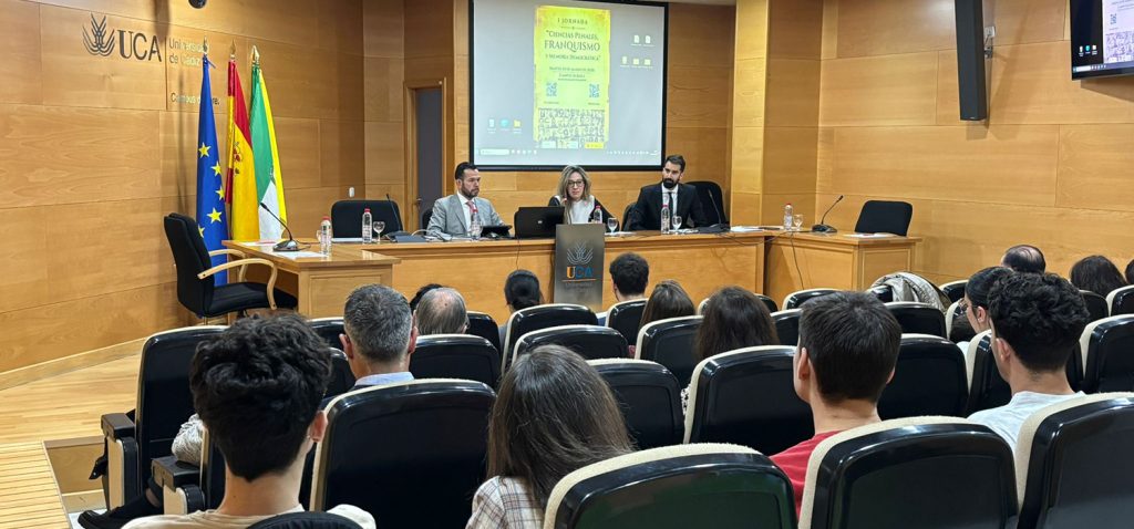 La UCA celebra en el Campus de Jerez la I Jornada Ciencias Penales, Franquismo y Memoria Democrática