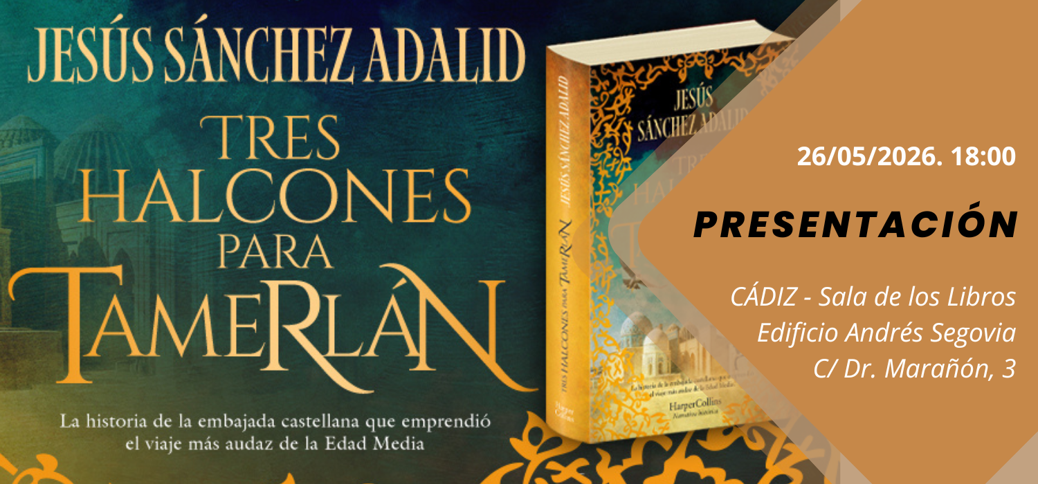 Presentación de la novela ‘Tres halcones para Tamerlán’