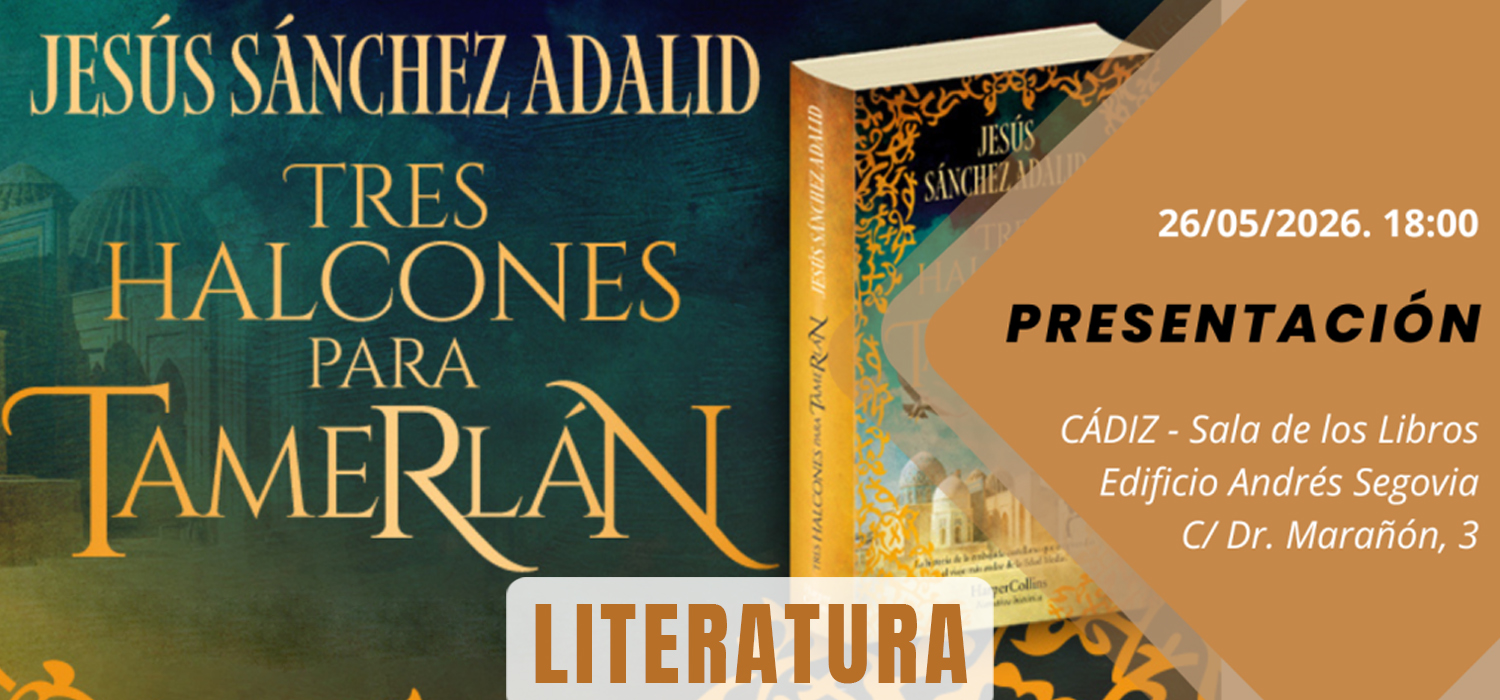 Presentación de la novela ‘Tres halcones para Tamerlán’