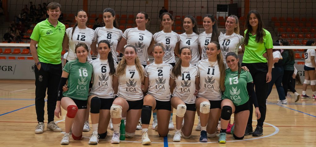 La Universidad de Cádiz participa por primera vez en un Campeonato de España Universitario de voleibol femenino