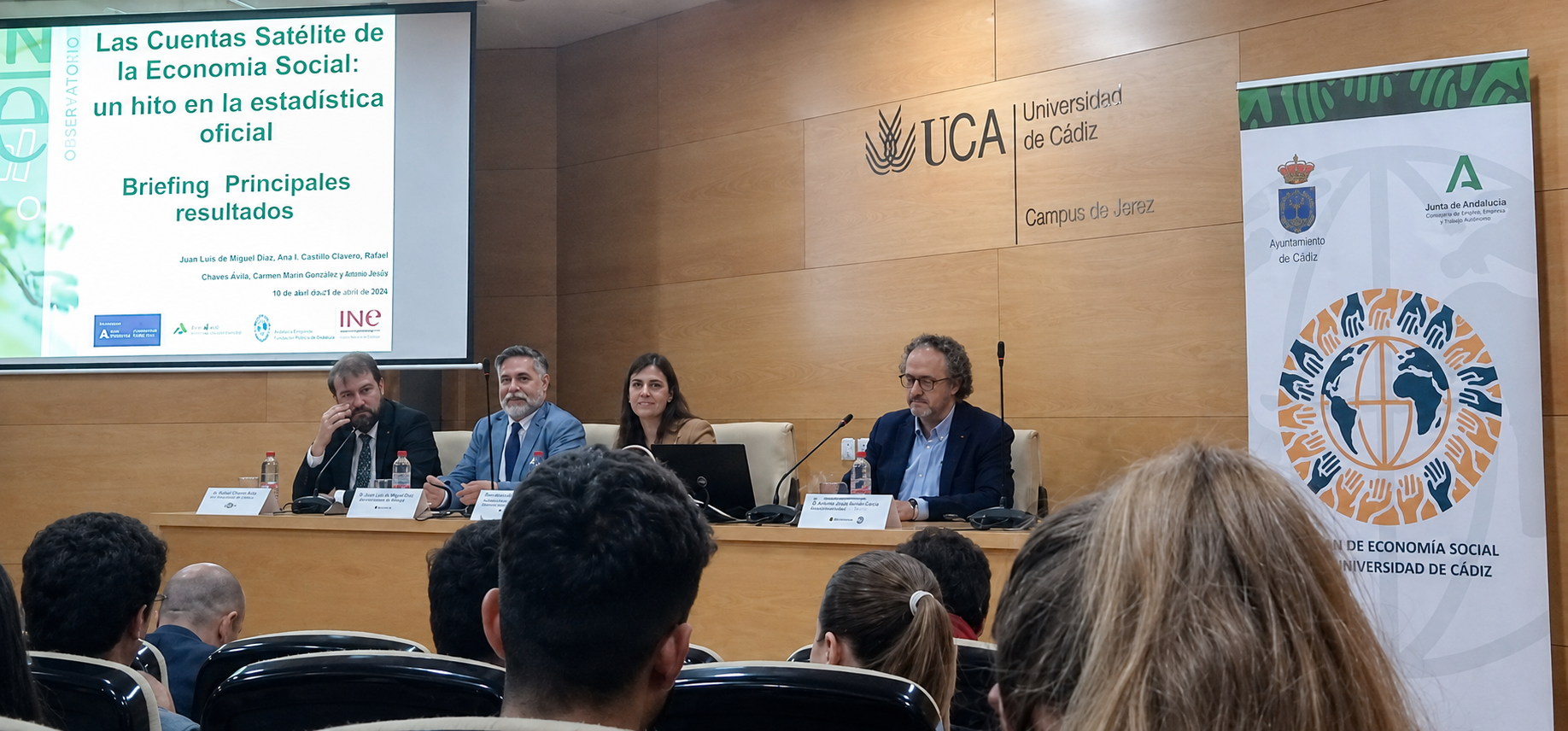La UCA cierra en Jerez las jornadas sobre las Cuentas Satélite de la Economía Social